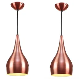 Areezo Brown 2 Pieces Ceiling Lamps-image-87