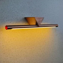 Mufasa 12 Watts Triangular Gold Finish Warm Light Contemporary Wall Lamp-image-48