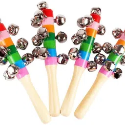 little mind Get Your Child's Playtime Rolling with Pack of 4 Rattles Set for Kids Rattle image 4