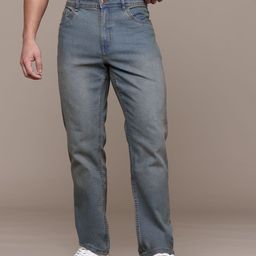 roadster Men Relaxed Fit Mid Rise Blue Jeans-picture-49