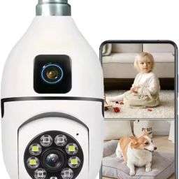 NXXTTNK V380 Pro Eyeball 360° Wireless CCTV Camera and Smart LED Bulb | Security Camera-image-34