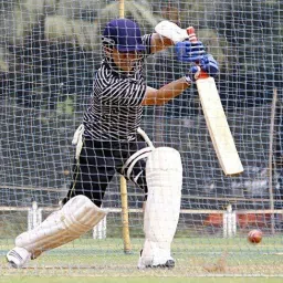 azure Nylon 10x30 Feet Ground Boundary And Practice NET Cricket Net image 3