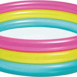 VW Inflatable Rainbow Baby Pool/ Bath Tub, 34" x 10"(86cm x 25cm) Inflated Inflatable Swimming Pool-picture-34