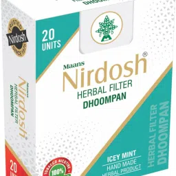 NEW NIRDOSH ICY MINT FLAVOR DHOOMPAN (TOBACCO & NICOTINE FREE) Smoking Cessations-image-82