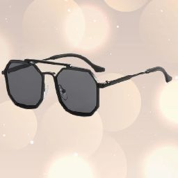 UV Protection Retro Square Sunglasses (54)-image-9