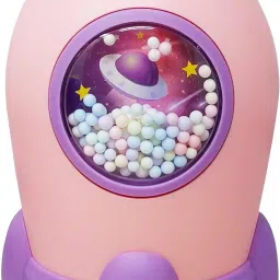 Space Money Bank Rocket Shape Piggy bank with Number Lock System Coin Bank-image-65