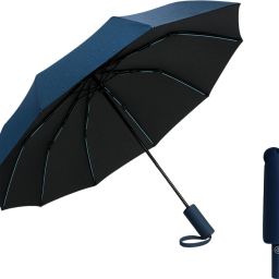 Foldable Umbrella with Travel Cover for Man and women 3 fold Auto Open & Close Umbrella-image-50
