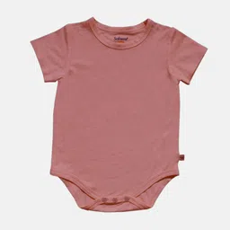 Softsens Unisex Kids Rust Bamboo Romper-33