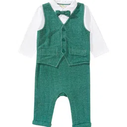 JusCubs Infant Boy Striped Pure Cotton Rompers-image-53