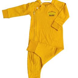 BAESD Infants Envelope Neck Long Sleeves Cotton Rompers-image-67