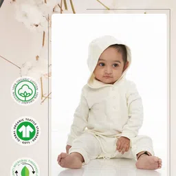 BAESD Infants Hooded Pure Cotton Rompers-15