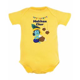 FFLIRTYGO Kids Janmashtmi Special Pure Cotton Half Rompers-image-46