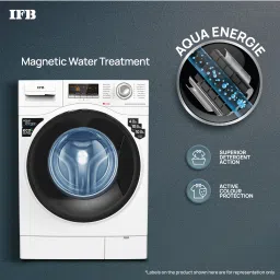 ifb 8 kg Powered by AI,5 Star,� with 2x Steam Cycle Fully Automatic Front Load with In-built Heater White image 5