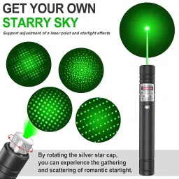 MOBIZAC Rechargeable Laser Pointer Light 1000nm Long Range Green Laser Light image 3