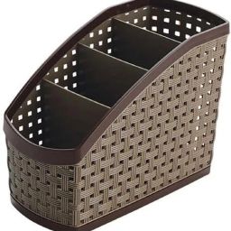 Plastic Plastic 4 compartment makeup brush holder Storage Basket Storage Basket-image-83