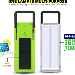 Rechargeable Led Tube with solar Table Lamp 7 hrs Lantern Emergency Light-1