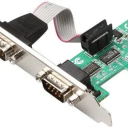 ANDTRONICS Serial Card - 2 x RS232 (DB9) Serial Port PCIe Card - Serial Expansion Card Network Interface Card-8