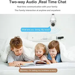 favone Wireless led Bulb 360 IP Camera 3MP Remoting Monitoring LED Bulb Light Security Camera image 4