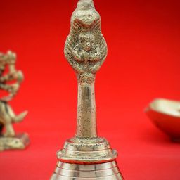 PujaNPujari Gold-Tone Garuda Ghanti Bell-image-86