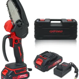 20V Cordless Chainsaw - Powerful Cutting - Compact Design - Dual Safety Switch O-32-A Cordless Chainsaw-11