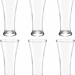 (Pack of 6) (Pack of 6) Multi-Purpose Beaver Tumbler Drinking Glass Set for Home & bar Use Glass Set (350 ml, Glass) Glass Set Water/Juice Glass-image-17