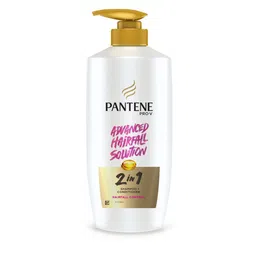 Pantene Set of 2  Advanced Hair Fall Solution 2 in 1 Shampoo + Conditioner image 3