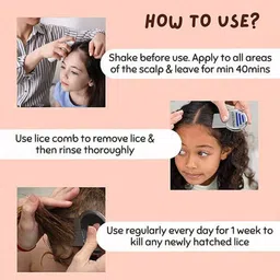 Coco Crush Set Of 2 Lice Remover Shampoo & Spray - 100 ml Each image 2
