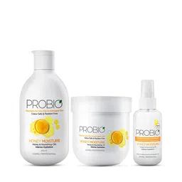Godrej Professional Set of Probio Honey Moisture Hair Mask + Shampoo + Spray Conditioner-13