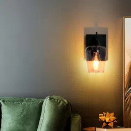 sinoman Bedside Wall Light Lamp with Clear Glass Shade-picture-23
