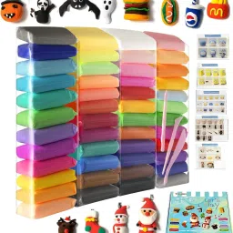 Air-Dry Clay-Pack Of-24 For Kid's Art Clay-10