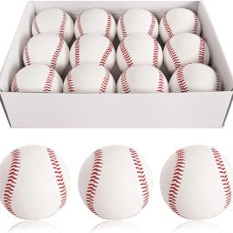 12 Ball Pack Practice Training Baseballs for Kids/Youth 9 Inch Baseballs Baseball-picture-13