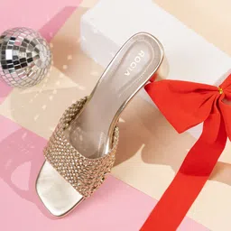 Rocia Embellished Block Heels-4