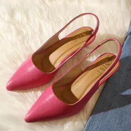 GNIST Pointed Toe Kitten Heeled Pumps-14