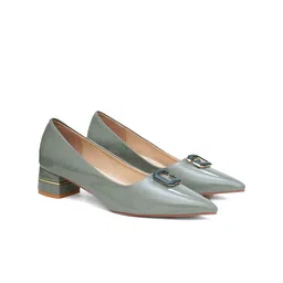 Sherrif Shoes PU Block Pumps-picture-17