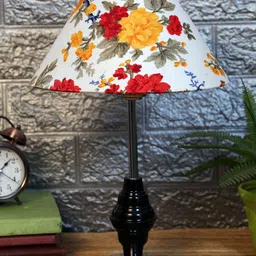foziq Black & White Printed Table Lamps-image-37