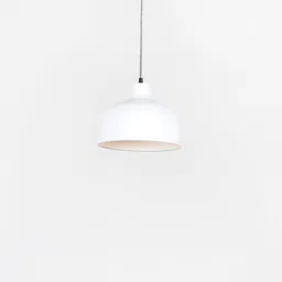 Craftter White Semi-sphere  Metal Pendant Contemporary Self Assembly Ceiling Lamp-picture-13