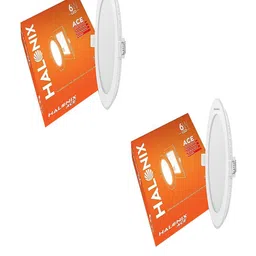Halonix White 2 Pcs Spherical Ceiling Lamps-picture-31
