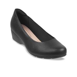 J.FONTINI Round Toe Wedge Pumps-image-30
