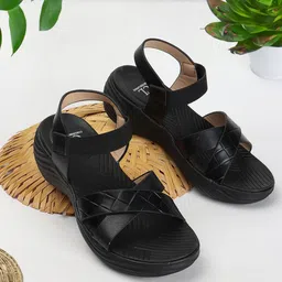Carlton London Open Toe Comfort Heels-10