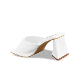 Shoetopia Open Toe Triangle Block Heels image 2