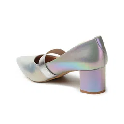 ELLE Pointed Toe Block Heel Pumps image 5