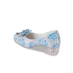 BAESD Girls Party Block Mules with Bows image 3