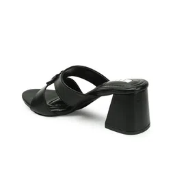 ELLE Open Toe Block Heels image 4