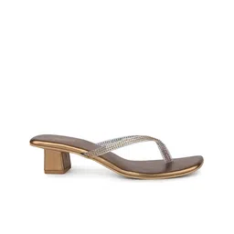 Inc 5 Embellished Open Toe Block Heels image 3