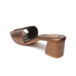 Maysun Embellished Open Toe Block Heels image 4
