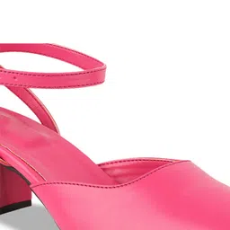Try Me Square Toe Block Mules With Ankle Loop image 5