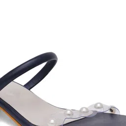 FABBHUE Embellished Strap Block Heels image 2