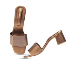 Maysun Embellished Open Toe Block Heels image 2
