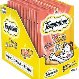 Creamy Purrrr - ee Treats Salmon, Cheese Cat Treat-image-86
