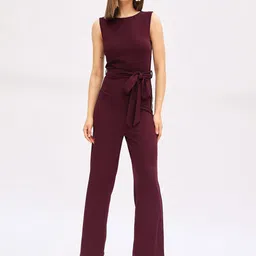 Harpa Sleeveless Basic Jumpsuit-3